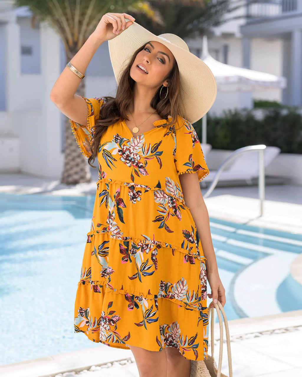 Grace and Lace Amalfi Floral Dress