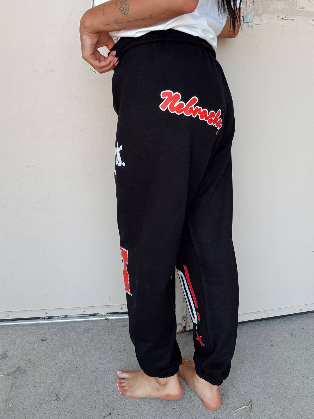 Go Big Red Icon Joggers - Black