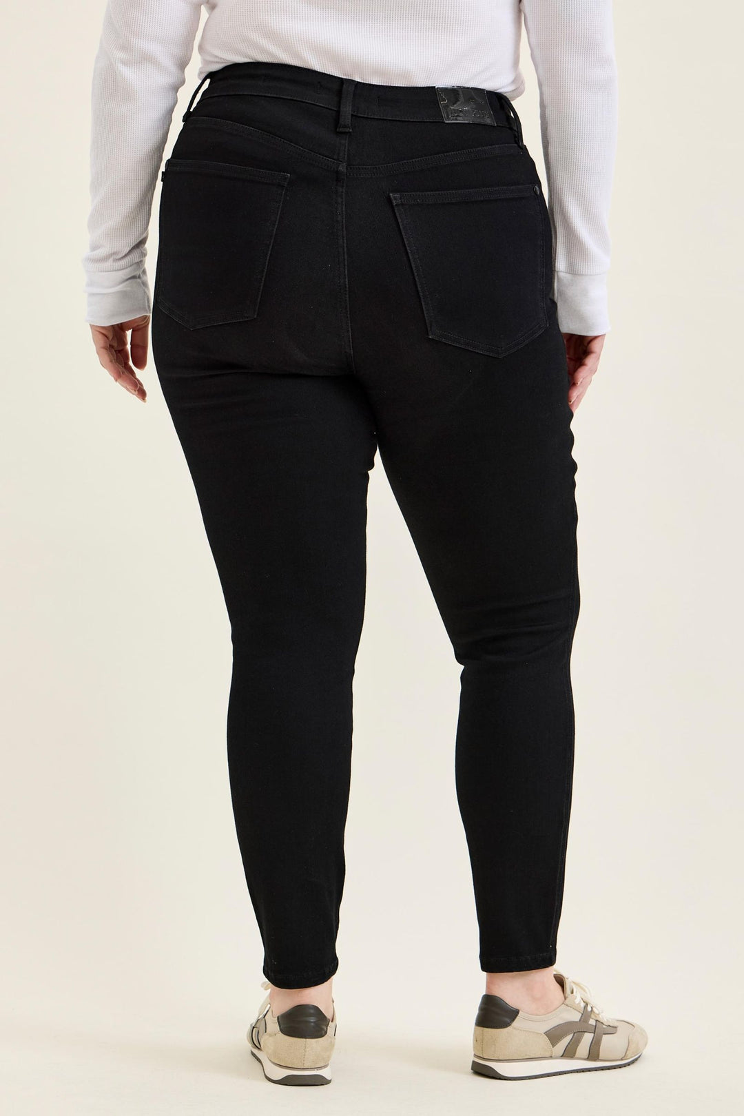 Judy Blue High Waist Tummy Control SIENNA Skinny Black Edit - Plus