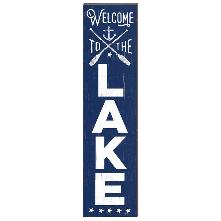 11x46 Welcome to Lake Leaner Sign