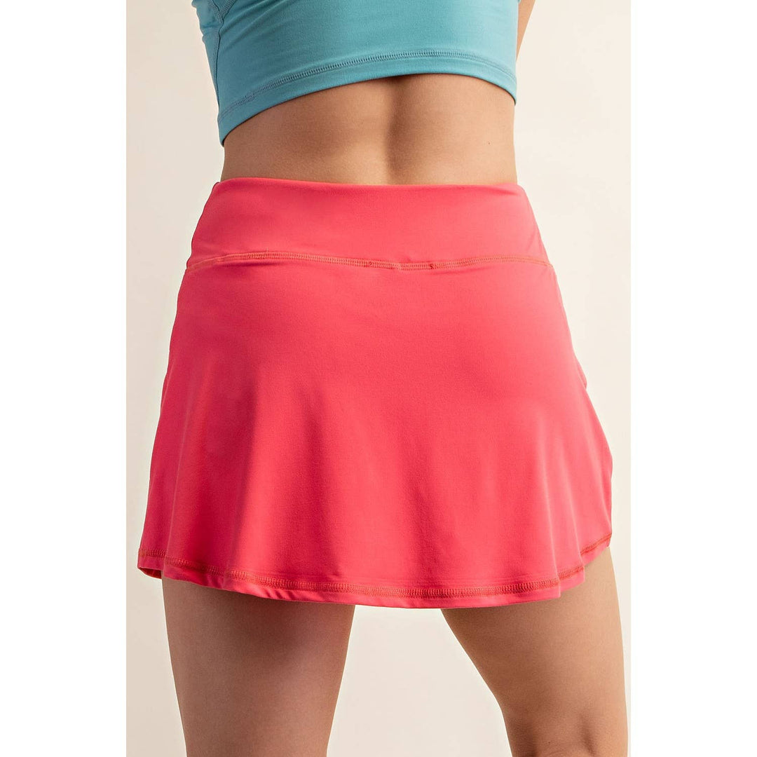 RAE MODE BUTTER SKORT - SMOKED SPRUCE