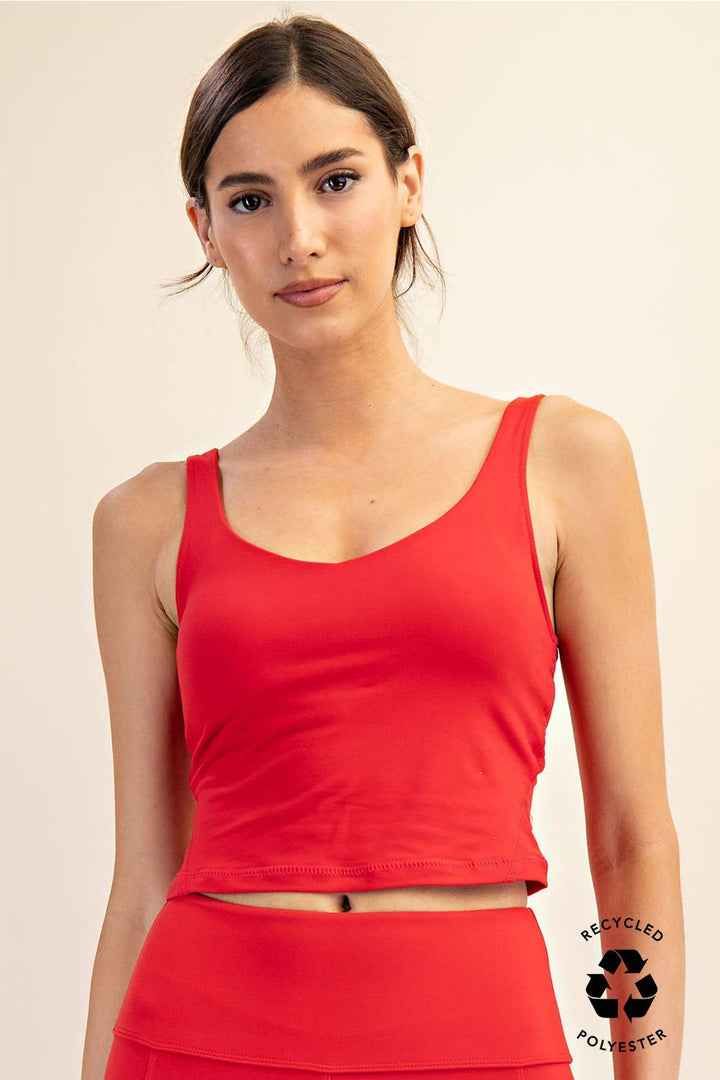 RAE MODE V NECK YOGA TOP - 3 COLORS