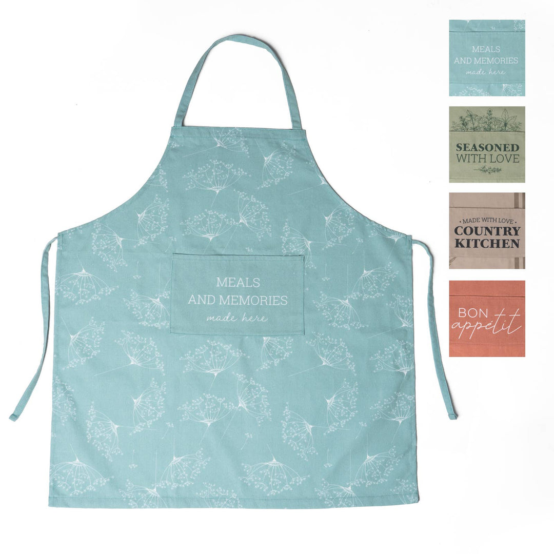 Krumbs Kitchen Farmhouse Aprons Assortment - 4 designs/colors