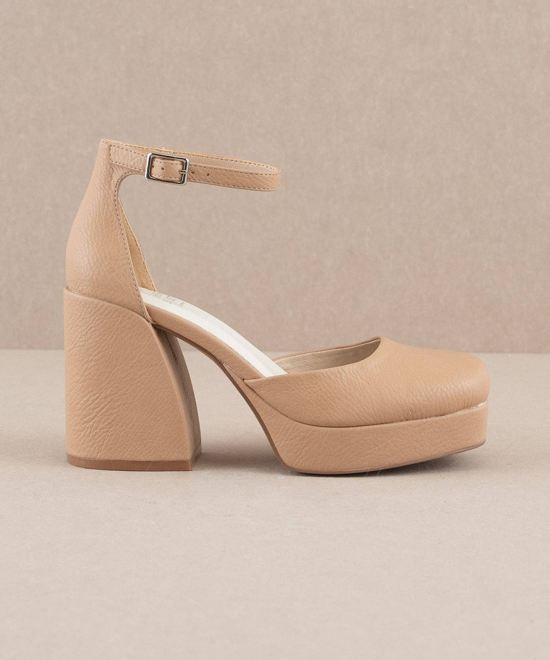 The Oslo Apricot | Chunky Platform Mary Janes