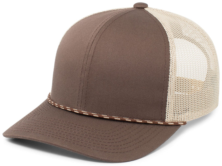 Stapleton Trucker Snapback Braid Cap from Pacific Headwear