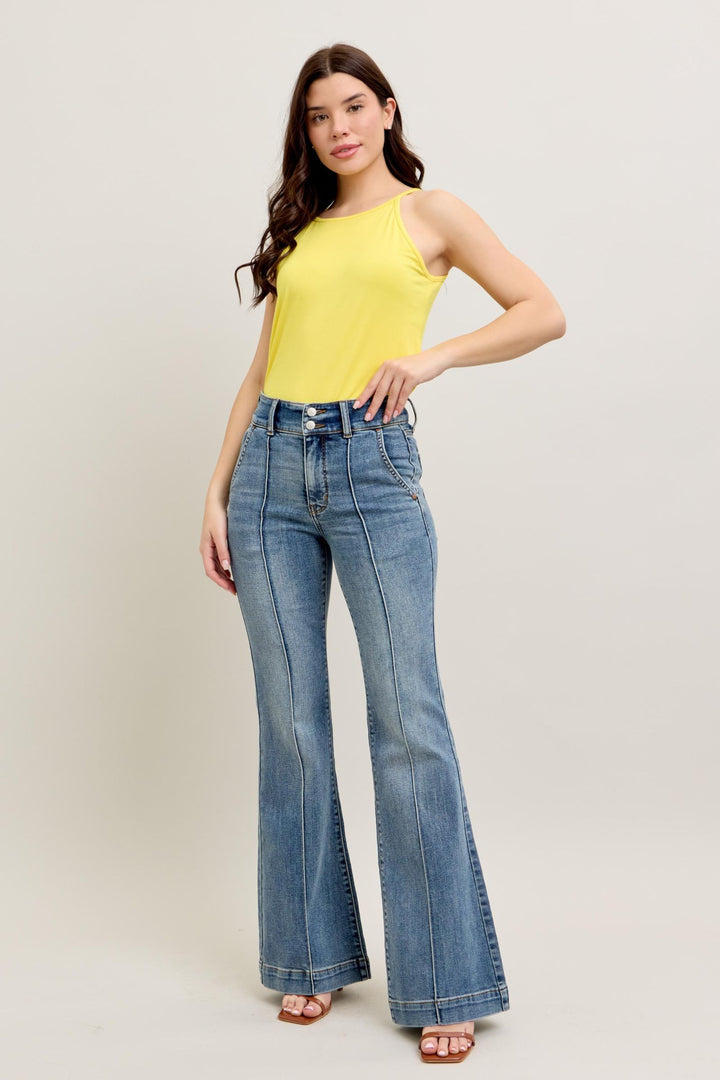 Judy Blue High Waist Trouser Flare Denim