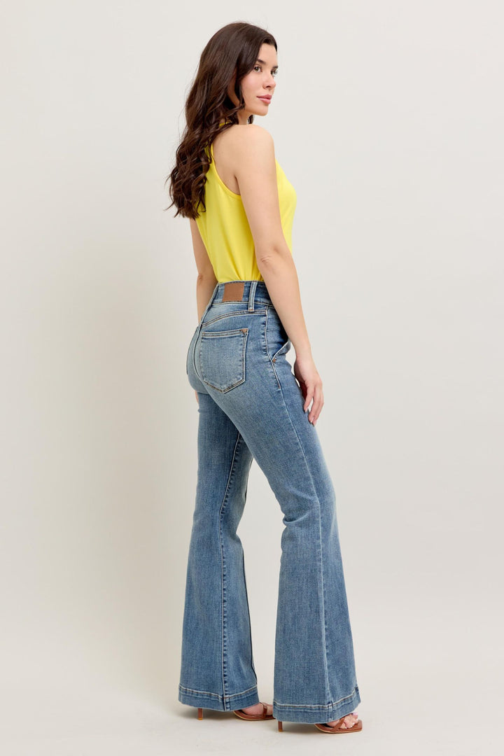 Judy Blue High Waist Trouser Flare Denim