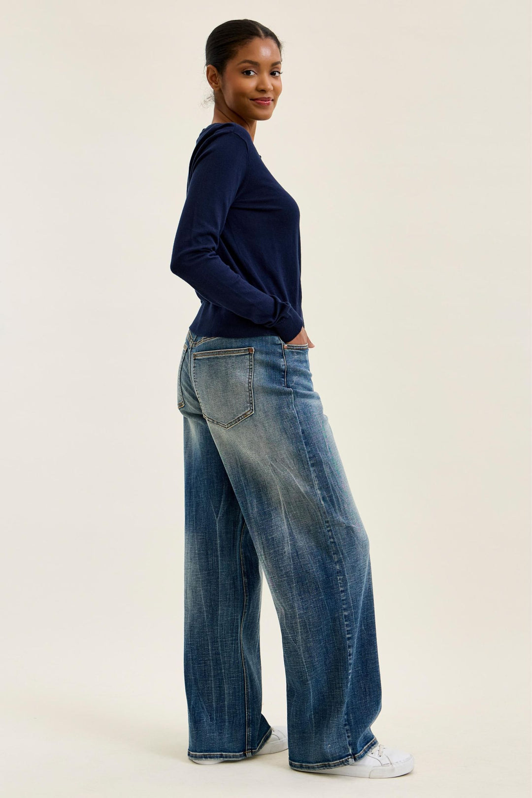 Judy Blue High Waist WILHELMINA Baggy MD Vintage Blast