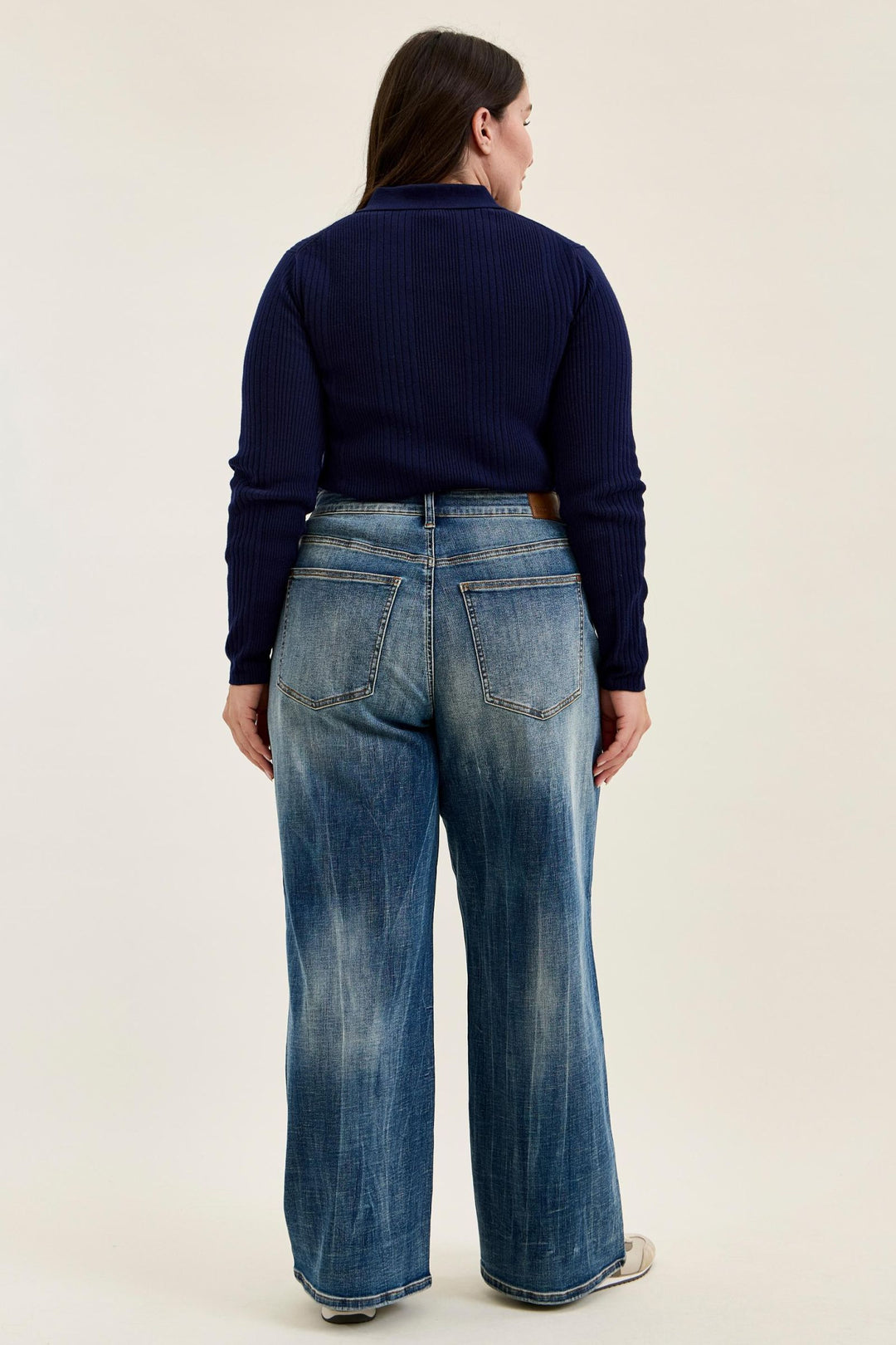 Judy Blue High Waist WILHELMINA Baggy MD Vintage Blast - Plus Sizes