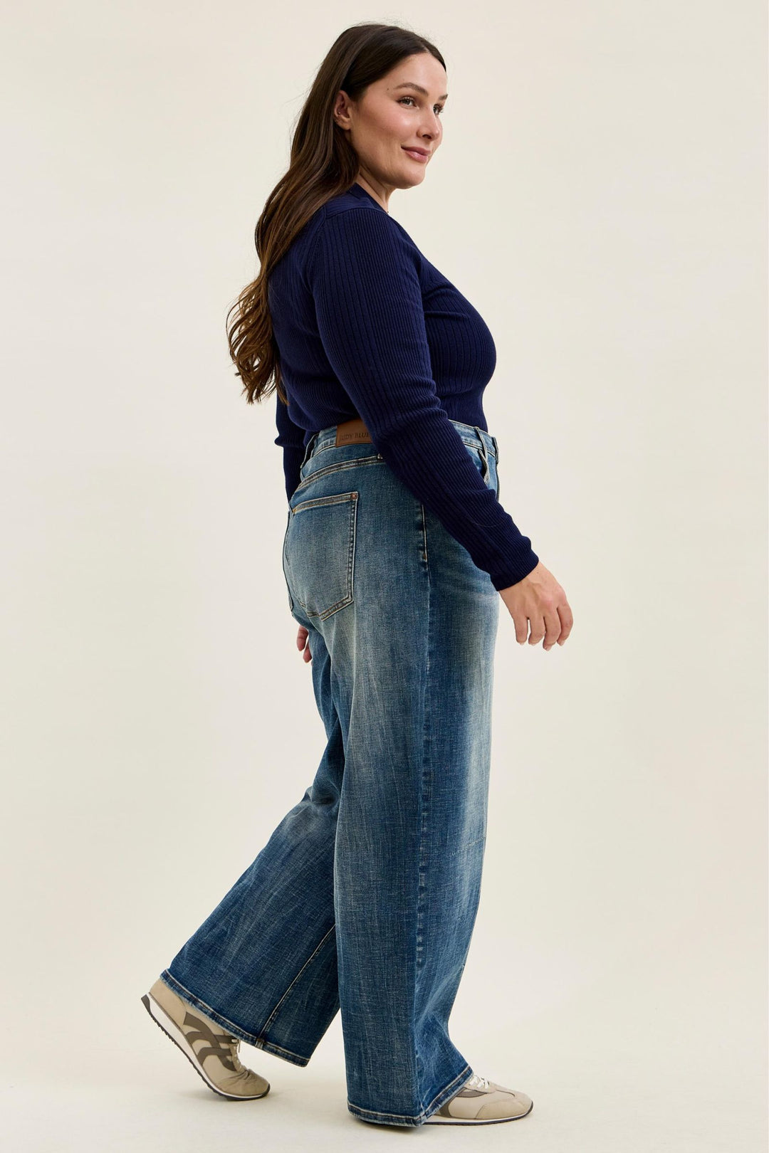 Judy Blue High Waist WILHELMINA Baggy MD Vintage Blast - Plus Sizes