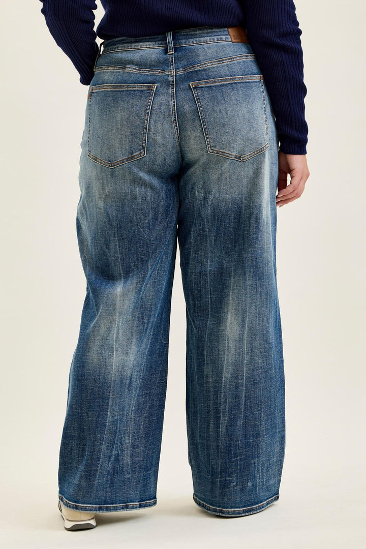 Judy Blue High Waist WILHELMINA Baggy MD Vintage Blast - Plus Sizes