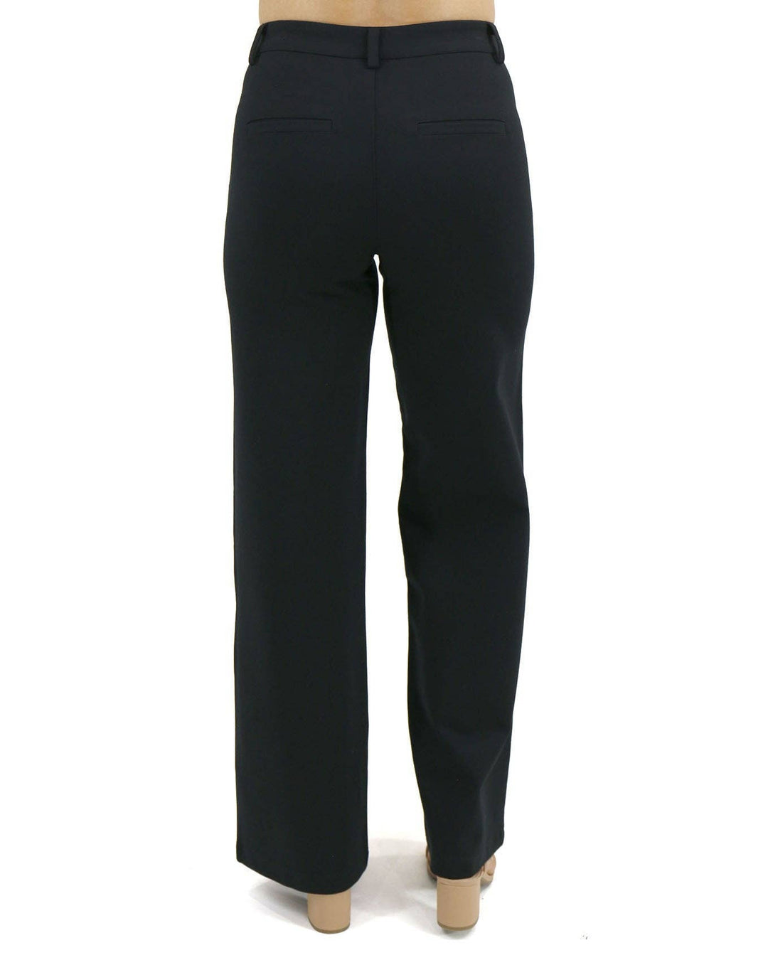 Fab-Fit Work Pant - Wide Leg in Black