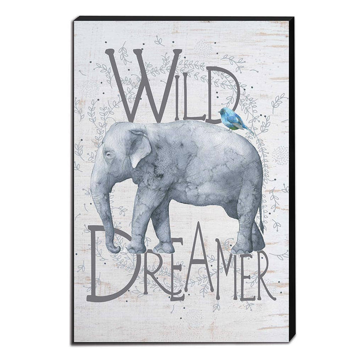 12x18 Wild Dreamer Elephant Canvas