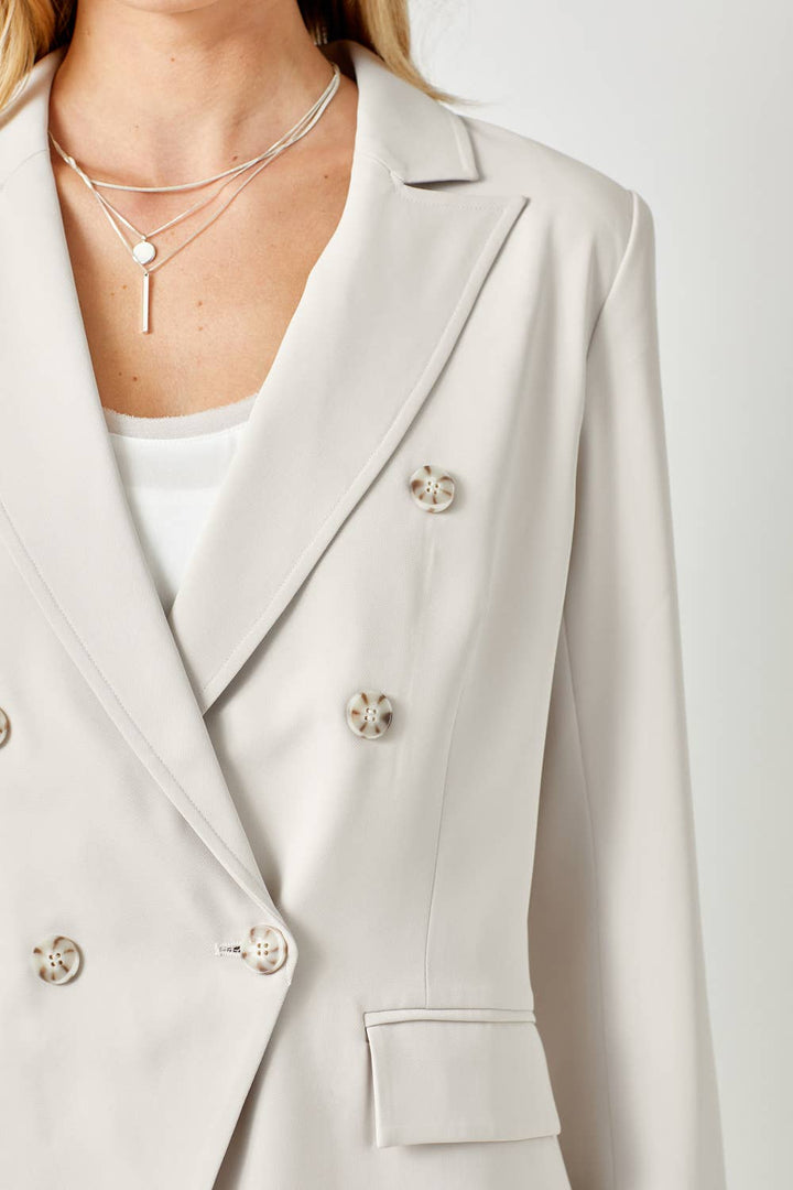 The Career Goals Double Breasted Blazer