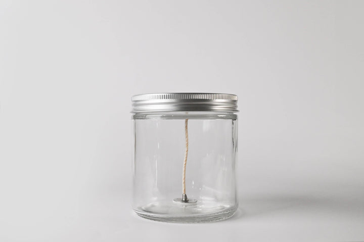 Candle Bar - 16 Oz Wicked Glass Jar w/ Lid