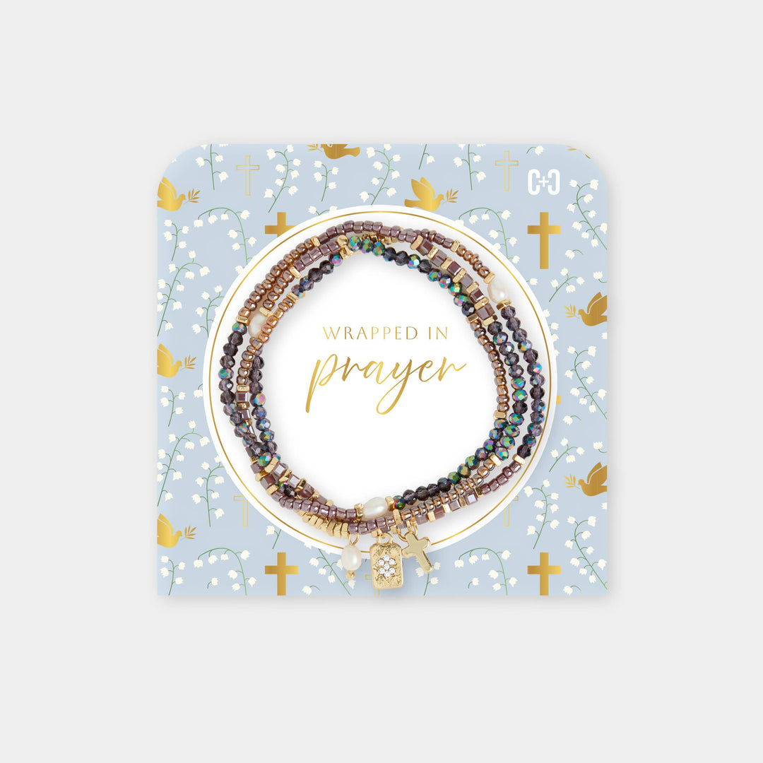 Wrapped in Prayer Bracelet - 6 colors