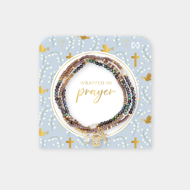 Wrapped in Prayer Bracelet - 6 colors