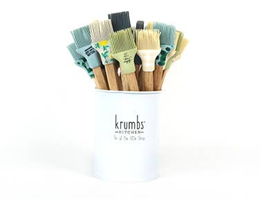 Krumbs Kitchen Farmhouse Collection Silicone Basting Brush - 4 designs