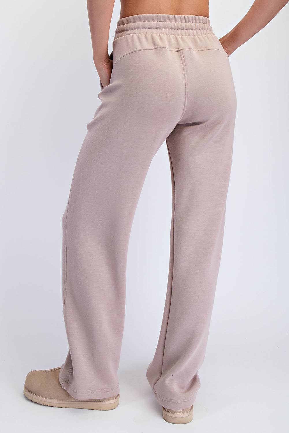 RAE MODE MODAL SCUBA STRAIGHT PANT - SAGE LEAF
