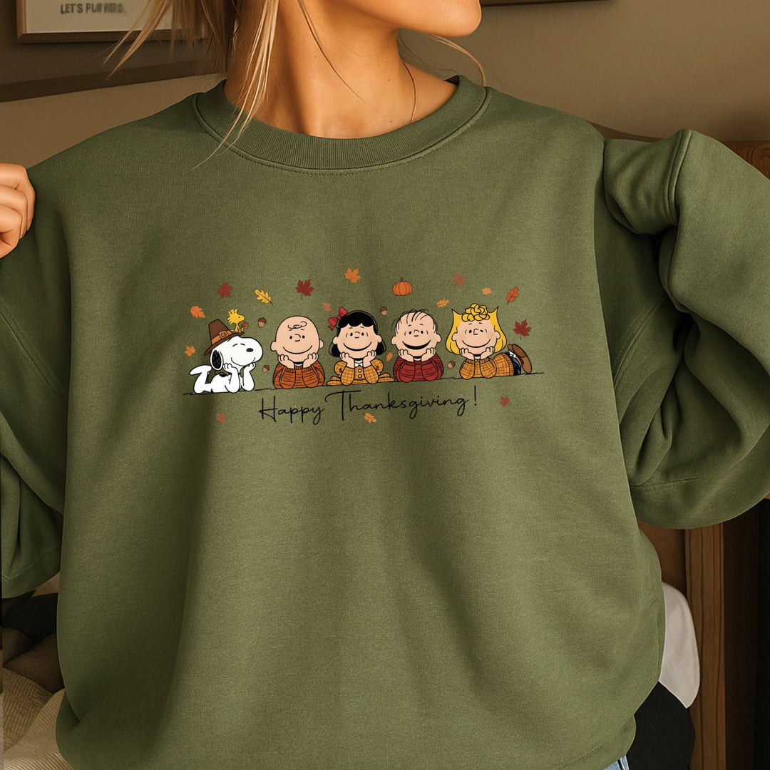 Happy Thanksgiving Sweatshirt | Gildan
