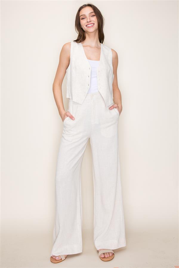 Breezy Luxe Linen Pant