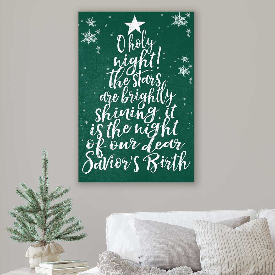 23x34 Oh Holy Night Sign