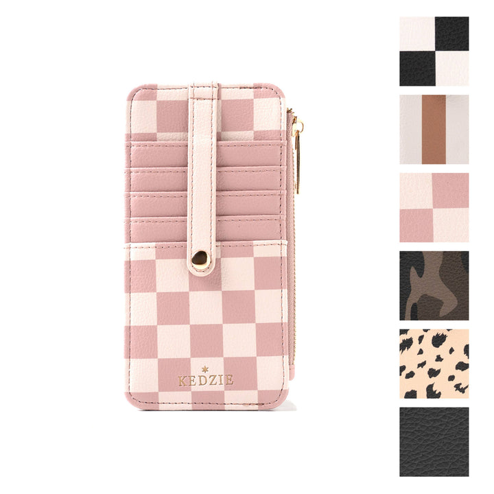 Kedzie Essentials Only Zippered Wallet - 6 designs!