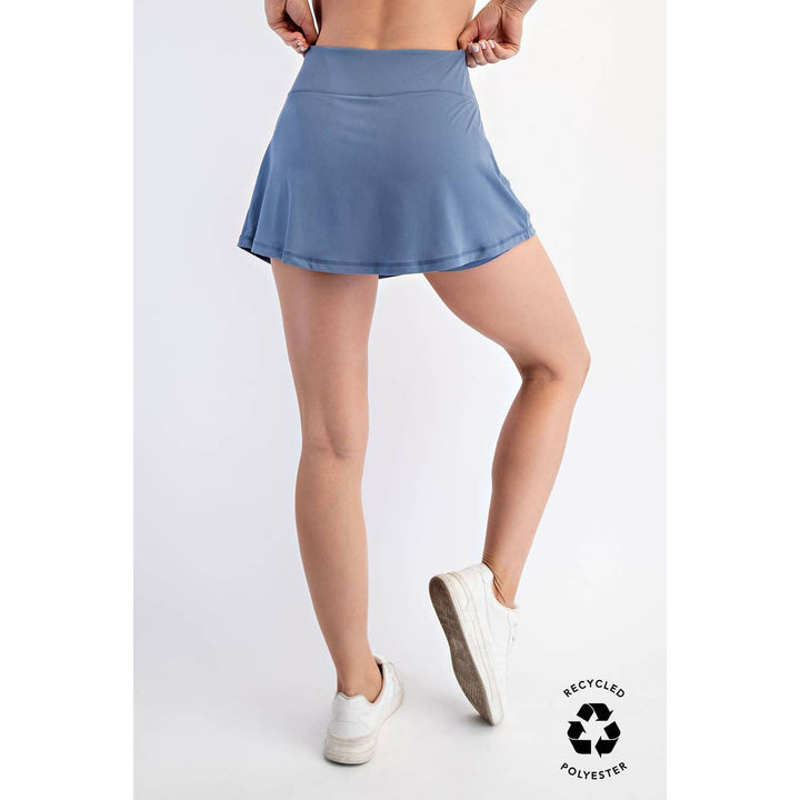 RAE MODE BUTTER SKORT - SMOKED SPRUCE