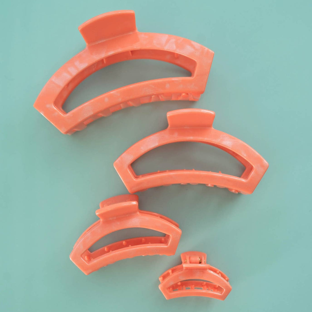 Open Hair Clip | Small | Dreamsicle