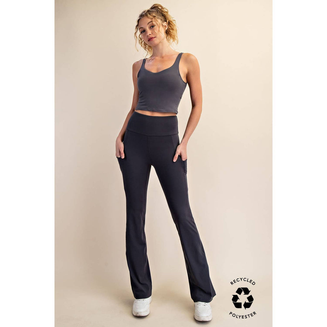 RAE MODE V NECK YOGA TOP - 3 COLORS