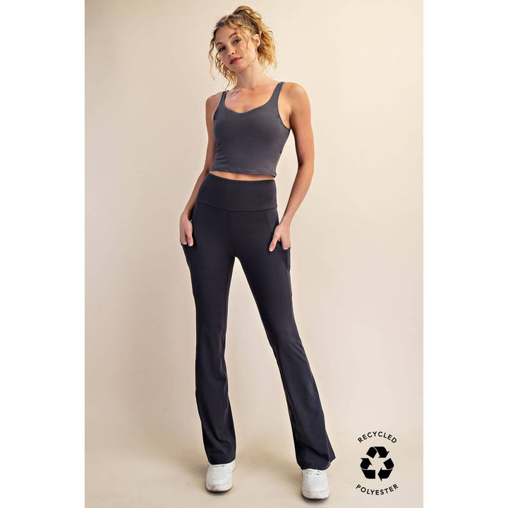 RAE MODE V NECK YOGA TOP - 3 COLORS