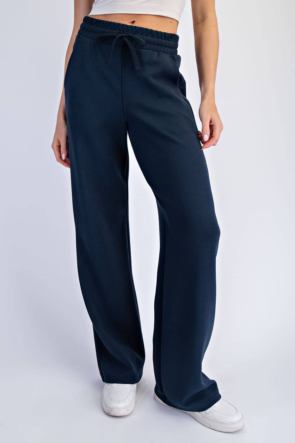 RAE MODE MODAL SCUBA STRAIGHT PANT - SAGE LEAF