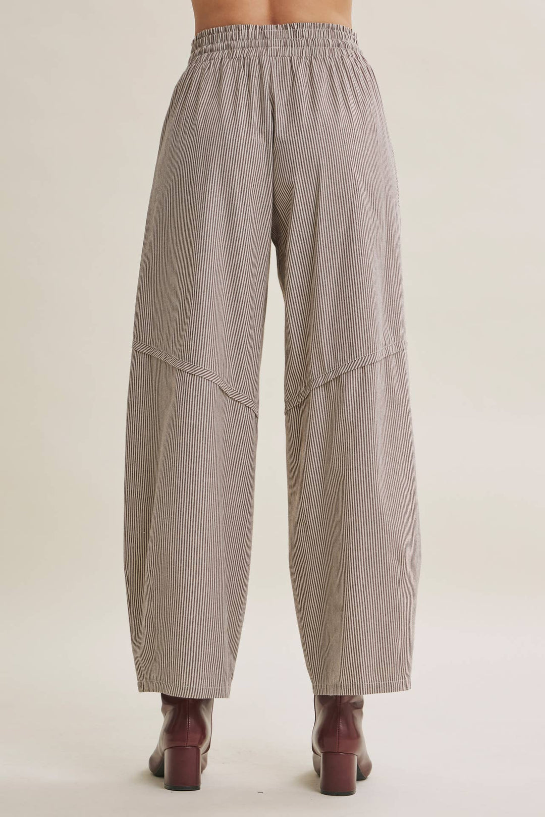 Everyday Favorite Striped Barrel Pants – 3 Colors