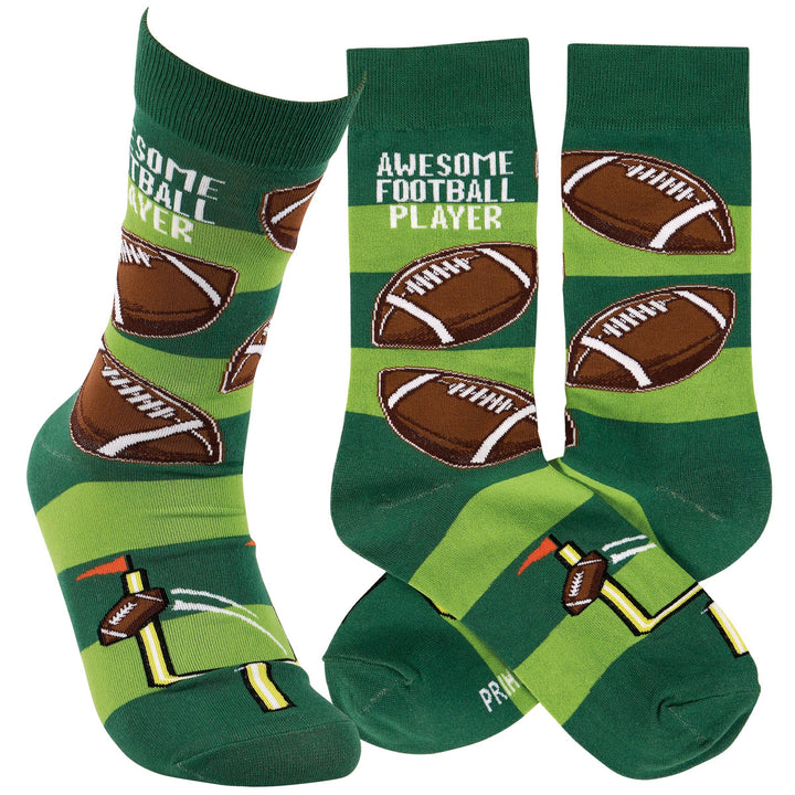 Awesome Football Player Socks