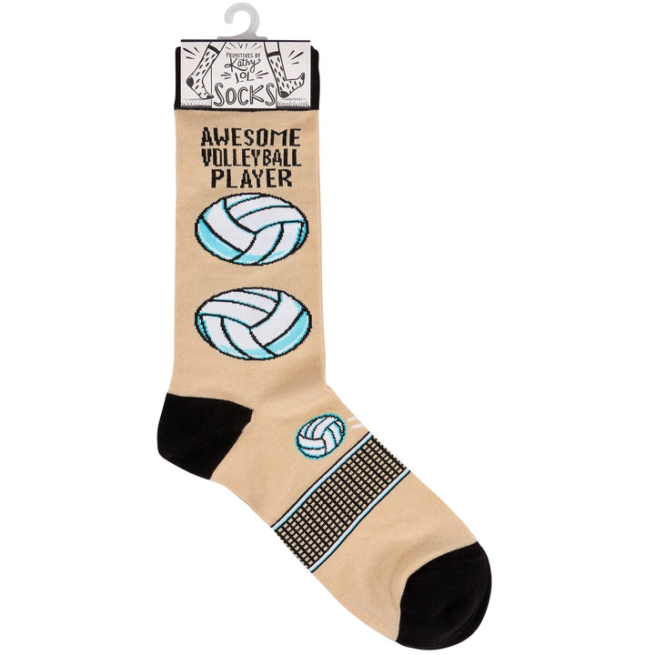 Awesome Volleyball Player Socks