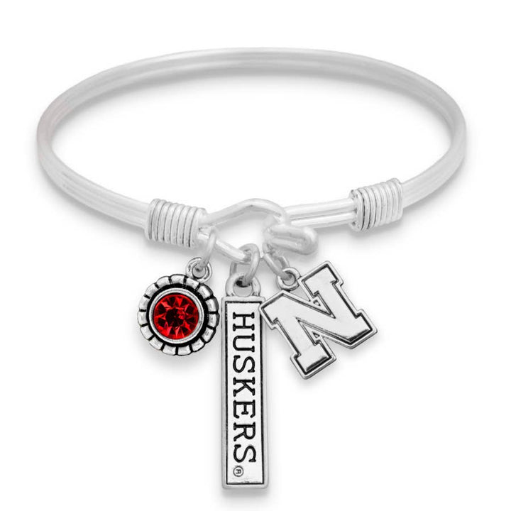 Nebraska Cornhuskers Trifecta Bracelet