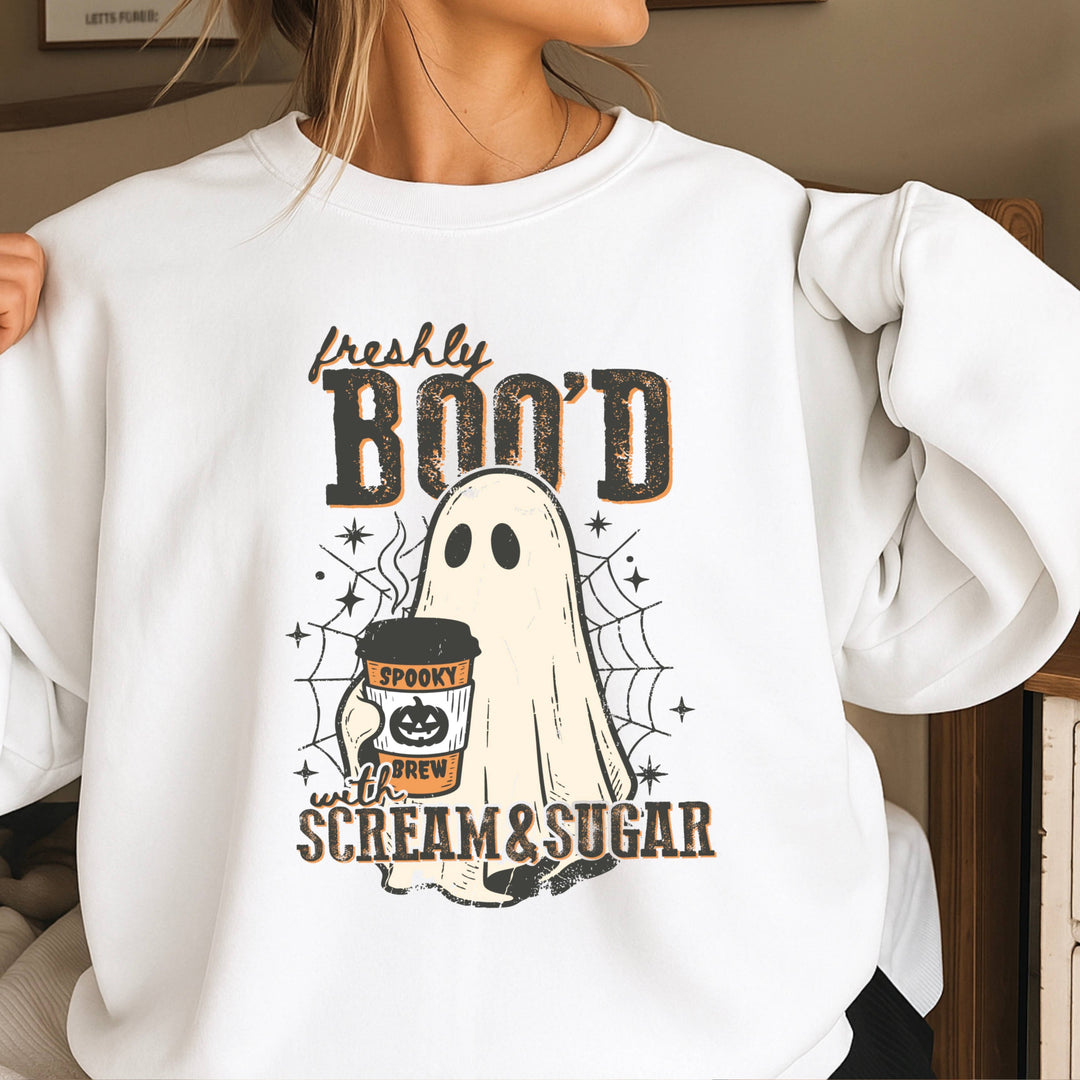 Freshly Boo’d Halloween Sweatshirt | Gildan Brand