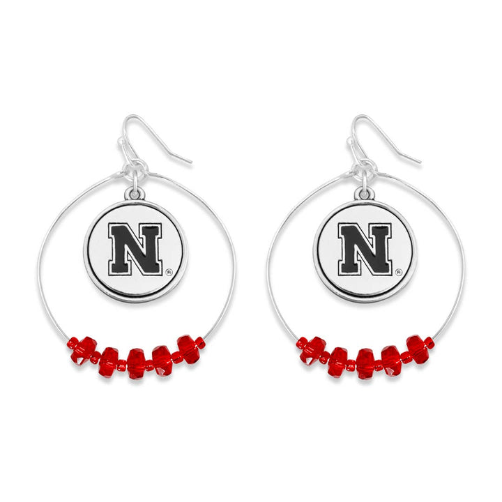 Nebraska Cornhuskers Chloe Earrings