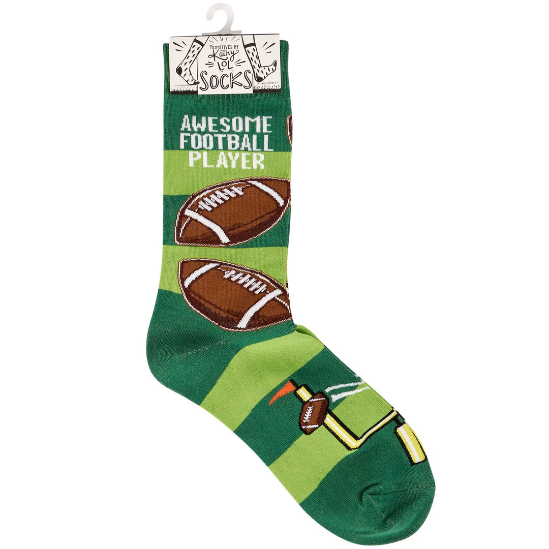 Awesome Football Player Socks