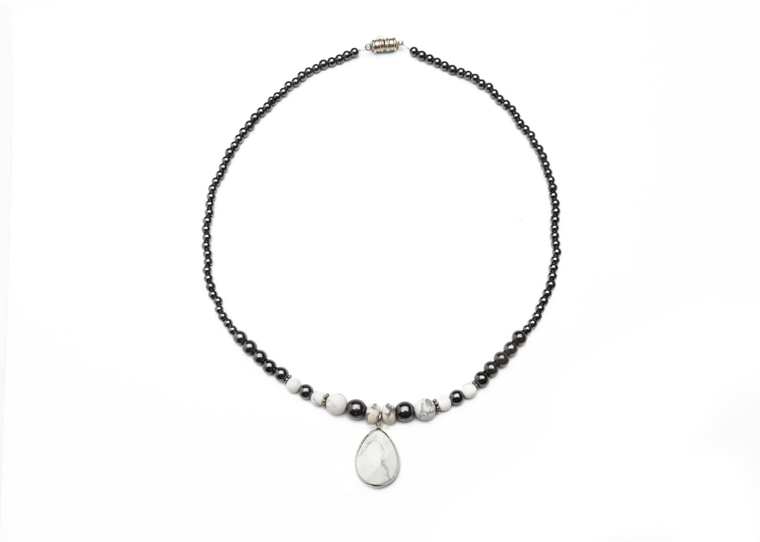 Howlite Magnetic Necklace