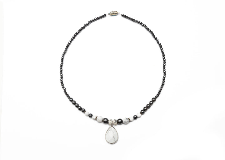 Howlite Magnetic Necklace