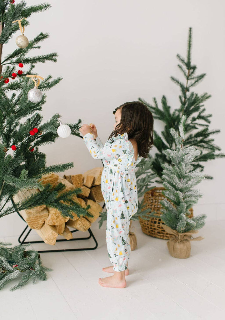 Mabel Romper in Festive Scenes