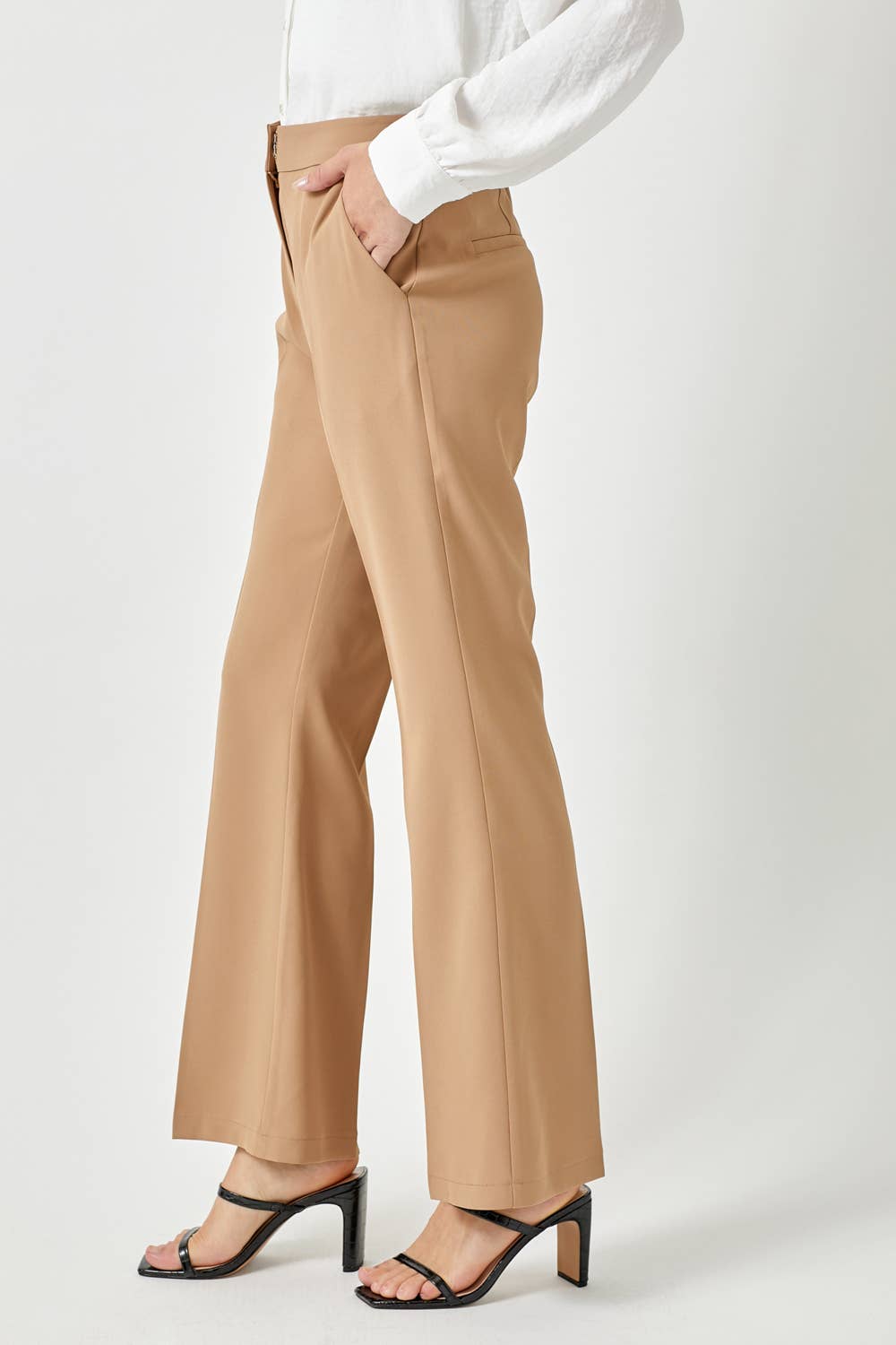 The Career Goals Flare Trousers