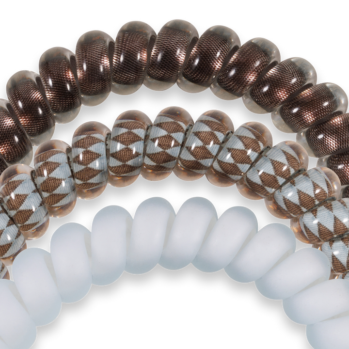 Spiral Hair Coils | Small | Truly Taupe Hair Ties