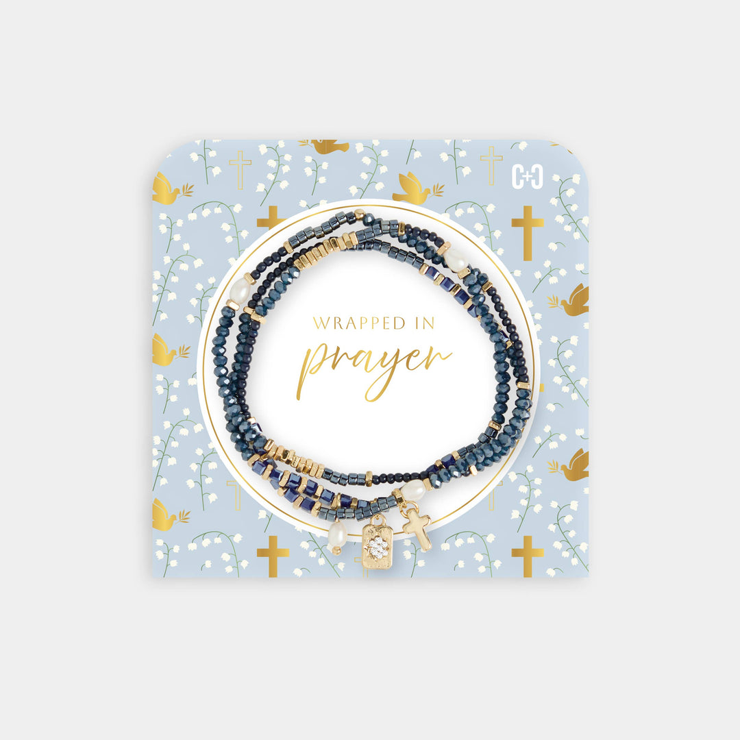 Wrapped in Prayer Bracelet - 6 colors
