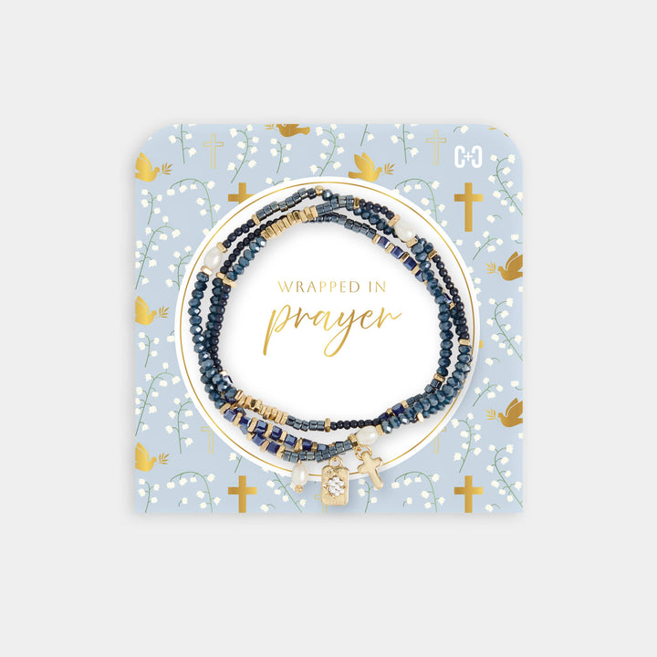 Wrapped in Prayer Bracelet - 6 colors