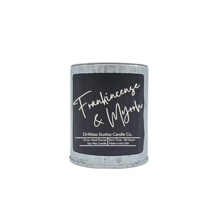 Frankincense & Myrrh Candle Rustic Farmhouse Holiday Candles