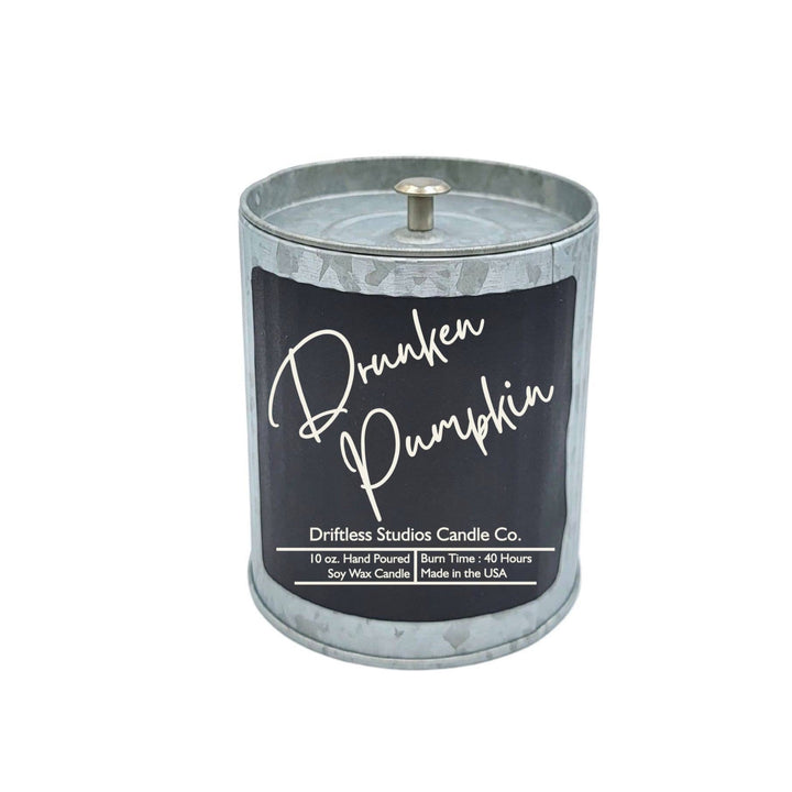 Drunken Pumpkin Fall Candles Rustic Farmhouse Holiday Candle