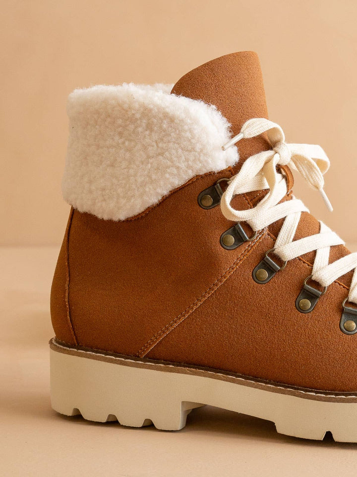 The Kennedy Brown | Faux Fur Bootie