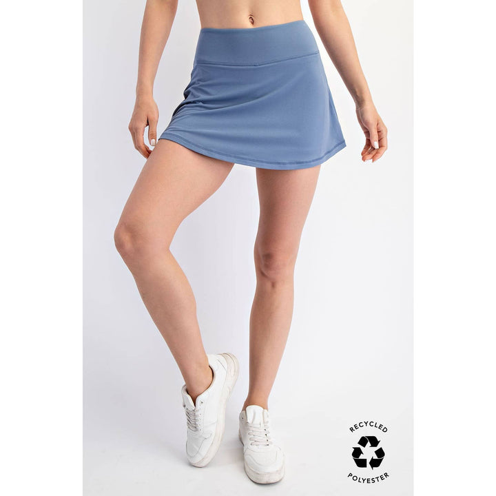 RAE MODE BUTTER SKORT - SMOKED SPRUCE